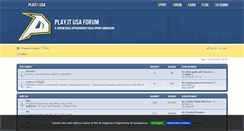 Desktop Screenshot of forum.playitusa.com