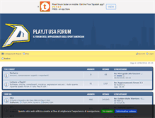 Tablet Screenshot of forum.playitusa.com