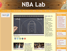 Tablet Screenshot of nba-lab.playitusa.com